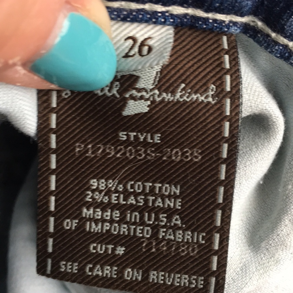 For all man Kind 7 Jeans